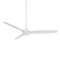 Wac Blitzen Indoor and Outdoor 3-Blade Smart Ceiling Fan 54in Matte White with Remote Control, 3 Blades F-060 - alternate 1